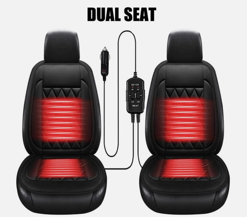 2pcs 12v heated car seat - car,