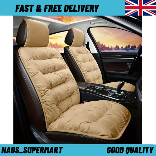 Luxury plush car seat cushion - plush,