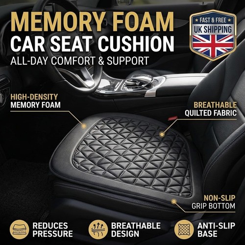 Memory foam car seat cushion - foam,