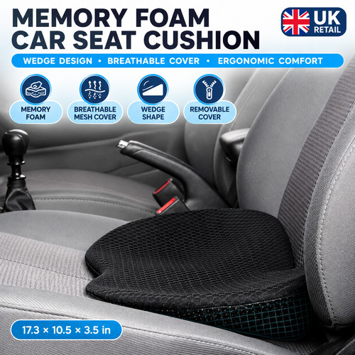 Car seat cushion - memory, foam