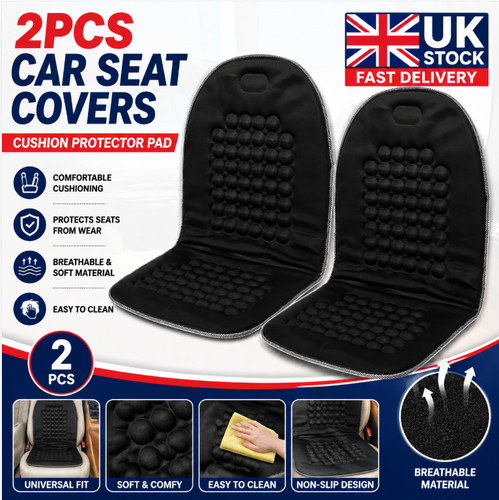 2pcs black car - car, front