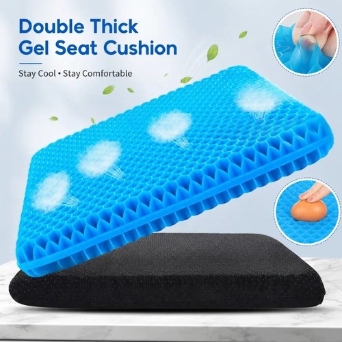 1pc honeycomb gel seat cushion - honeycomb,